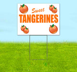 Tangerines Yard Sign