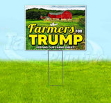 Farmers For Trump Yard Sign