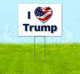 I Love Trump Yard Sign