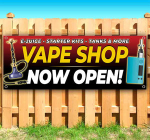 Vape Shop Now Open Banner
