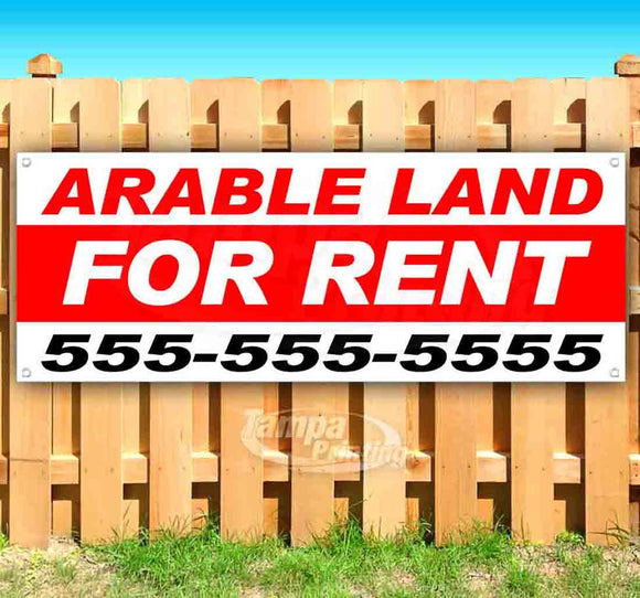 Arable Land For Rent Banner