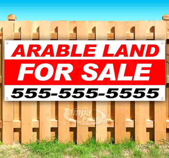 Arable Land For Sale Banner