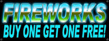 Fireworks Buy One Get One Free Banner