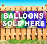 Balloons Sold Here Banner