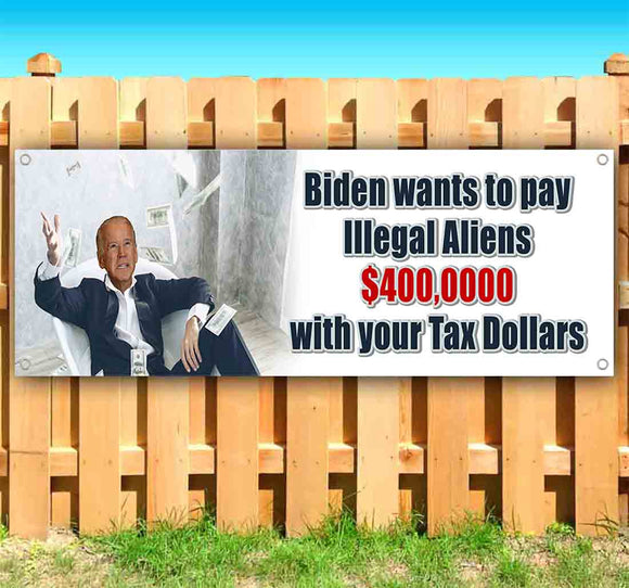 Biden Tax Dollars Banner