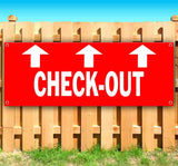 Check-Out Up Banner