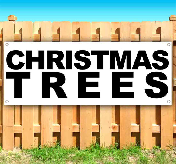 Christmas Trees Banner