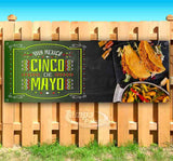 Viva Mexico Cinco De Mayo Banner