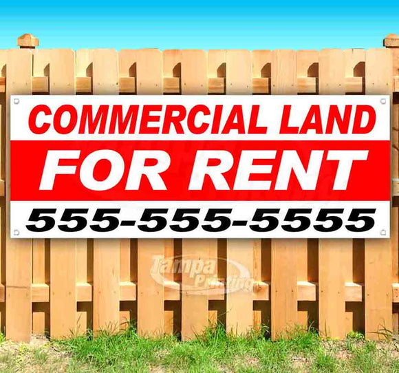 Commercial Land For Rent Banner