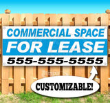 Commercial Space For Lease Banner