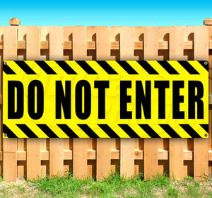 Do Not Enter Banner