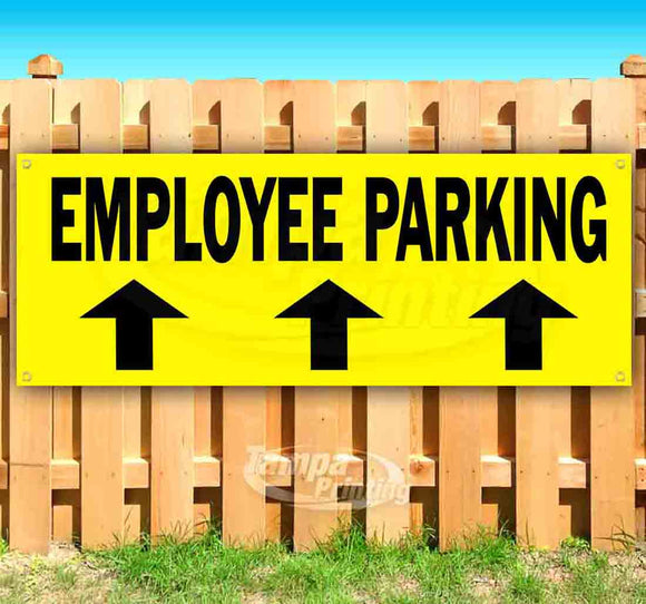 Employee Parking Banner