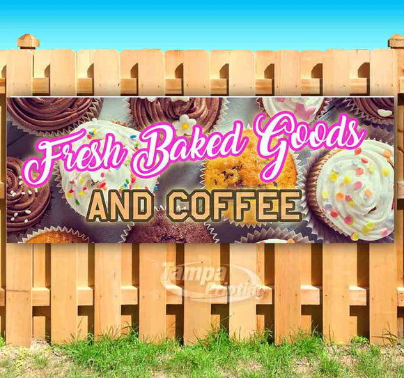Fresh Baked Goods and Coffee Banner