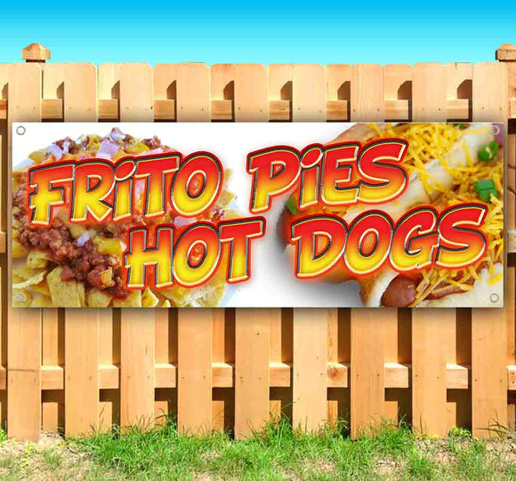 Frito Pies Hot Dogs Banner