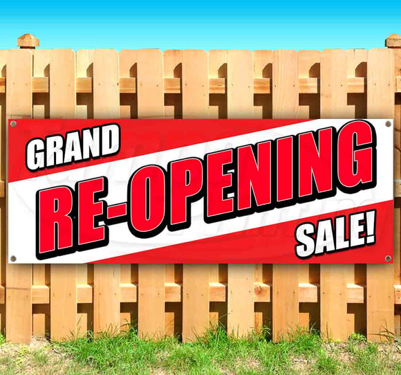 Grand Re-Opening Sale Banner