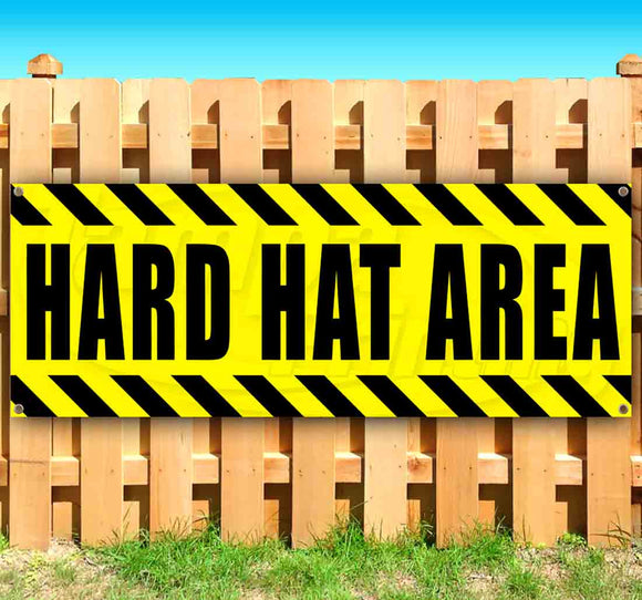 Hard Hat Area Banner