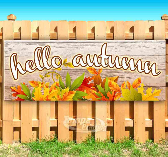 Hello Autumn Banner