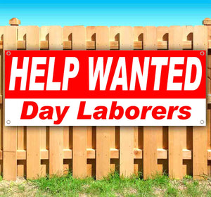 Help Wanted Day Laborers Banner