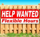 Help Wanted Flexible Hours Banner