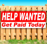 Help Wanted Paid Today Banner