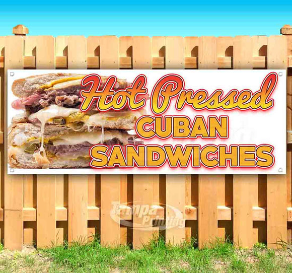 Hot Pressed Cuban Sandwiches Banner