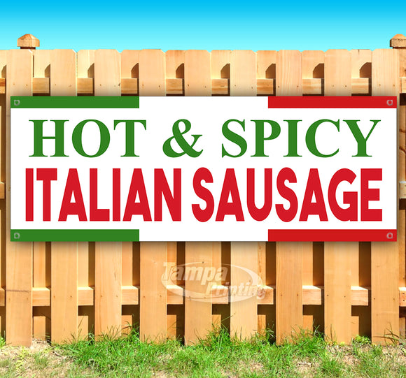 Hot & Spicy Italian Sausage Banner