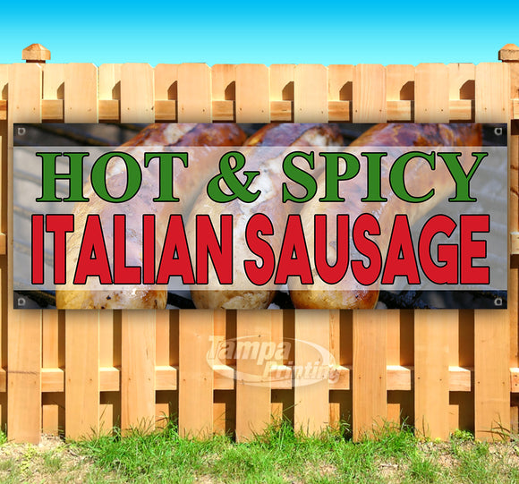 Hot & Spicy Italian Sausage Banner