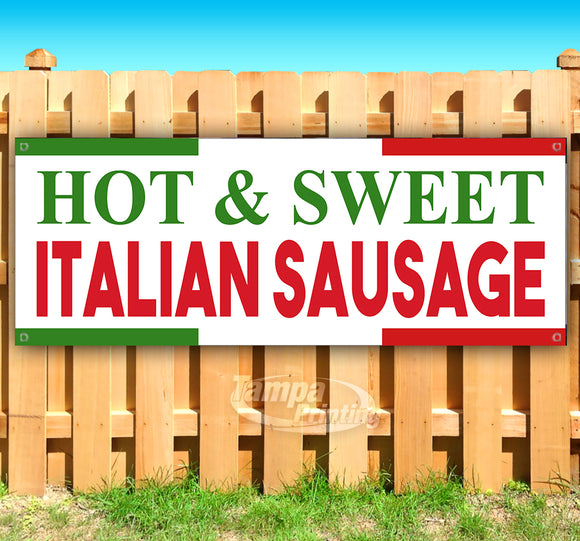 Hot & Sweet Italian Sausage Banner