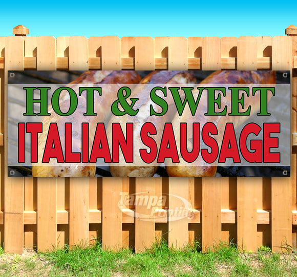 Hot & Sweet Italian Sausage Banner