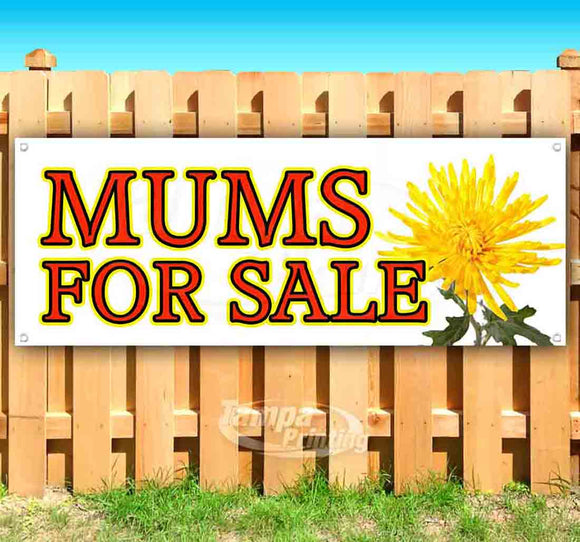 Mums For Sale Banner
