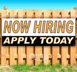 Now Hiring Apply Today Banner