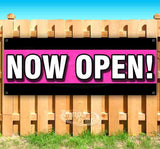 Now Open Banner