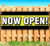Now Open Banner