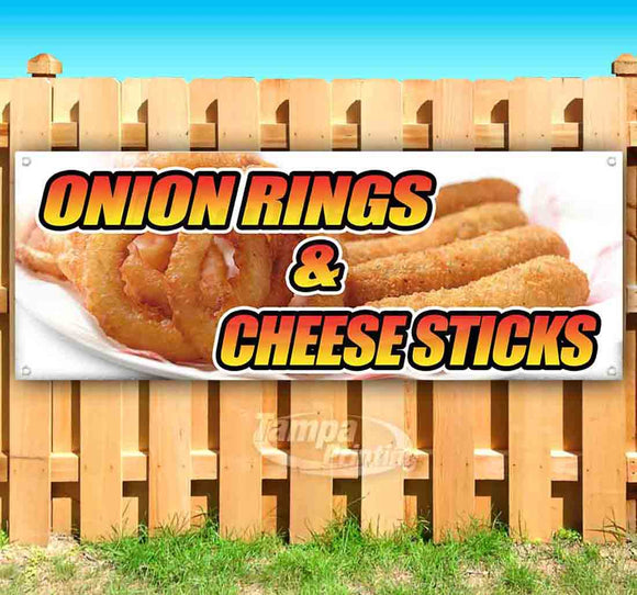 Onion Rings and Cheese Sticks Banner