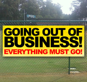 Out Of Business Banner