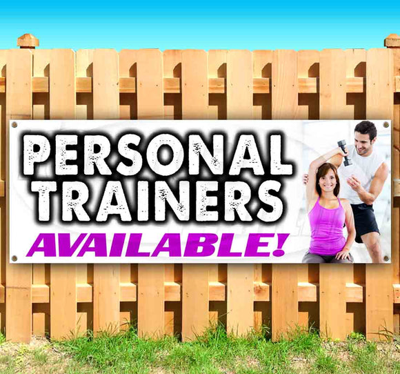 Personal Trainers Available Banner
