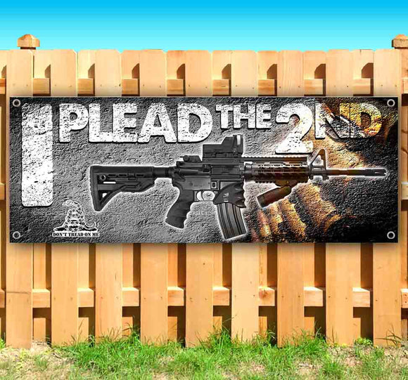 Plead The 2nd Banner