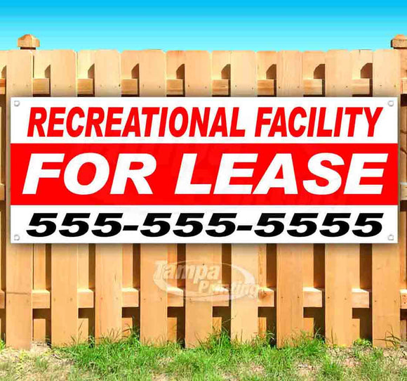 Recreational Facility For Lease Banner