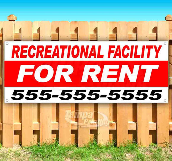 Recreational Facility For Rent Banner