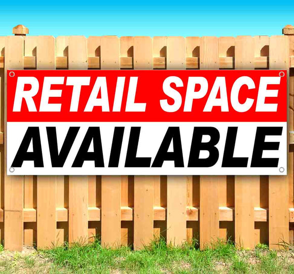 Retail Space Available Banner