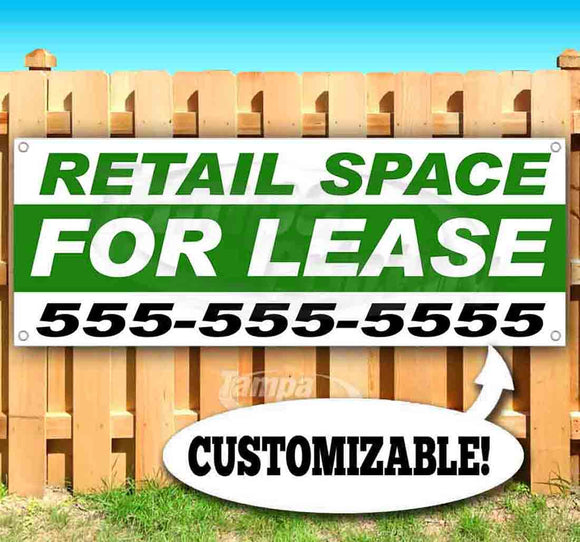 Retail Space For Lease Banner