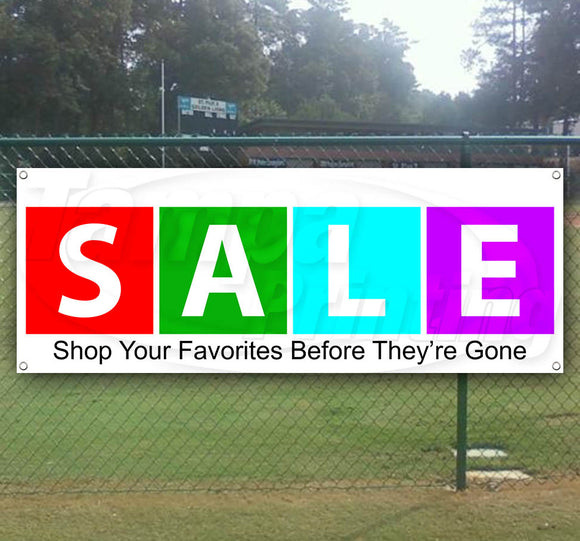 Sale Shop Before They're Gone Banner