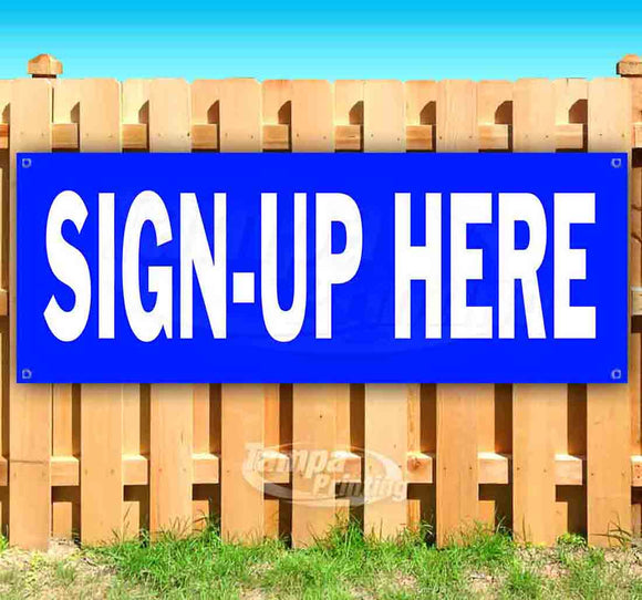 Sign-Up Here Banner