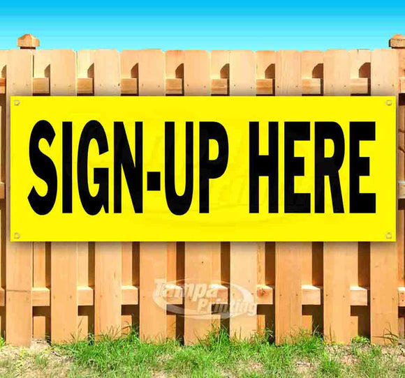Sign-Up Here Banner