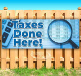 Tax Done Here! Banner
