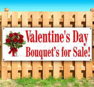 Valentines Day Bouquet Sale Banner