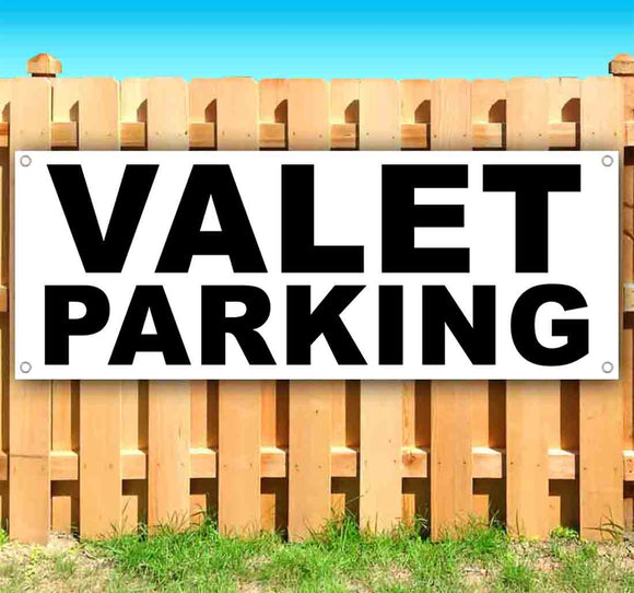Valet Parking Banner