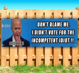 Vote For The Idiot Banner
