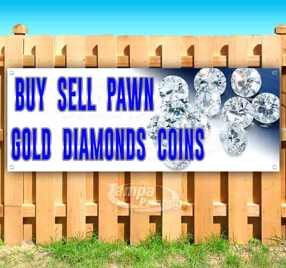 We Buy Gold Diamonds Coins Banner