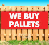 We Buy Pallets Banner